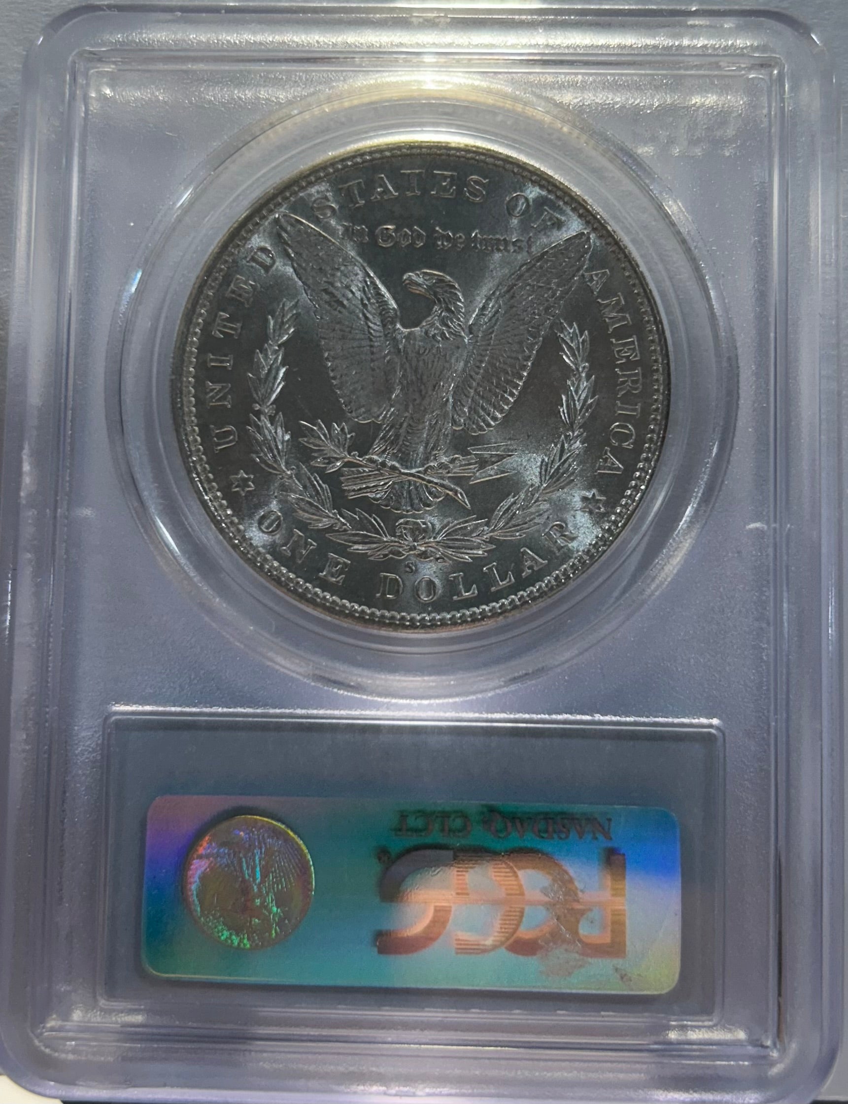 Silver Morgan Dollar 1881-S PCGS MS64