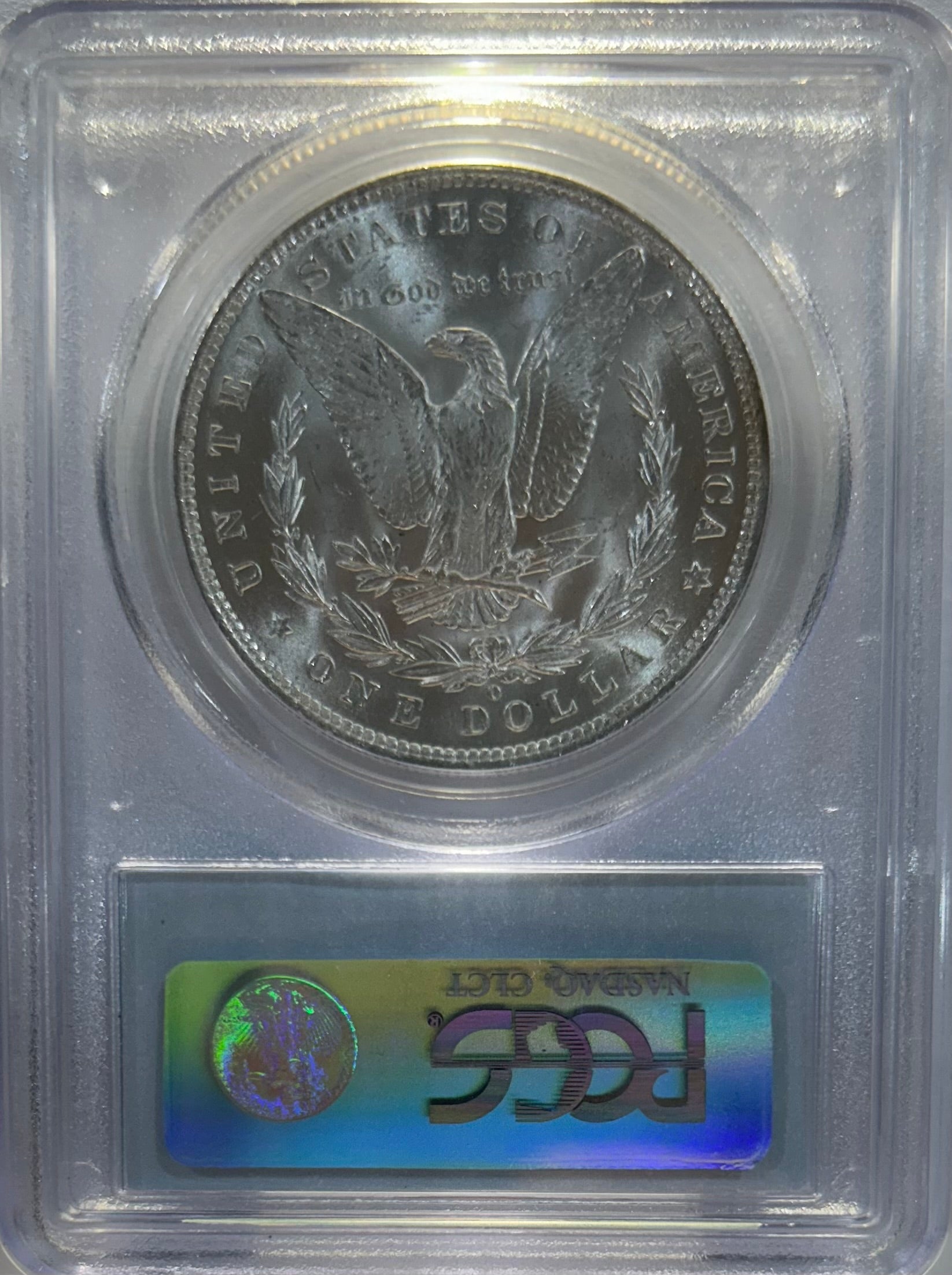 Silver Morgan Dollar 1883-0 PCGS MS62