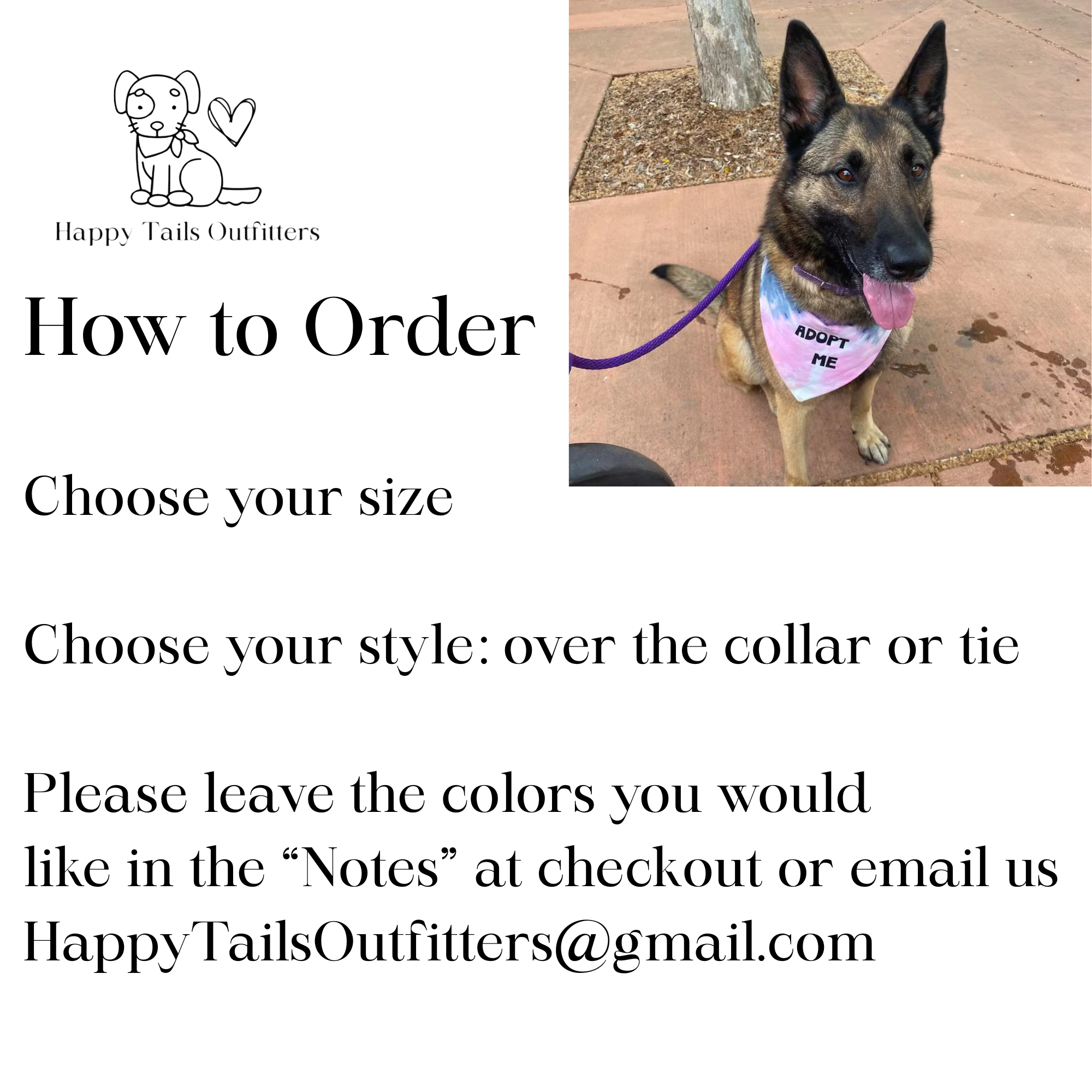 Adopt Me I'm A Foster Tie Dye Dog Bandana New Arrival