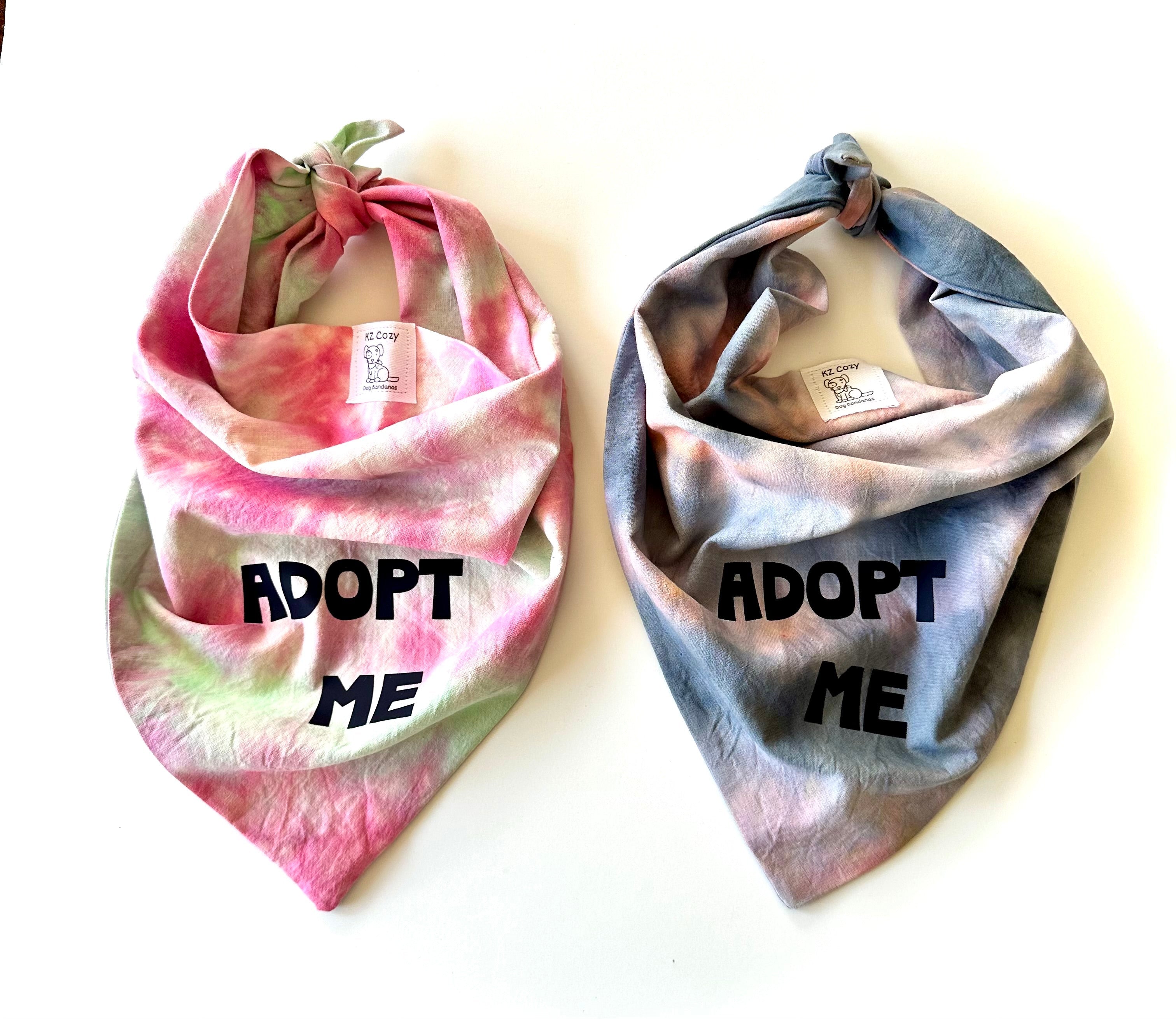 Adopt Me Tie Dye Dog Bandana Best Seller