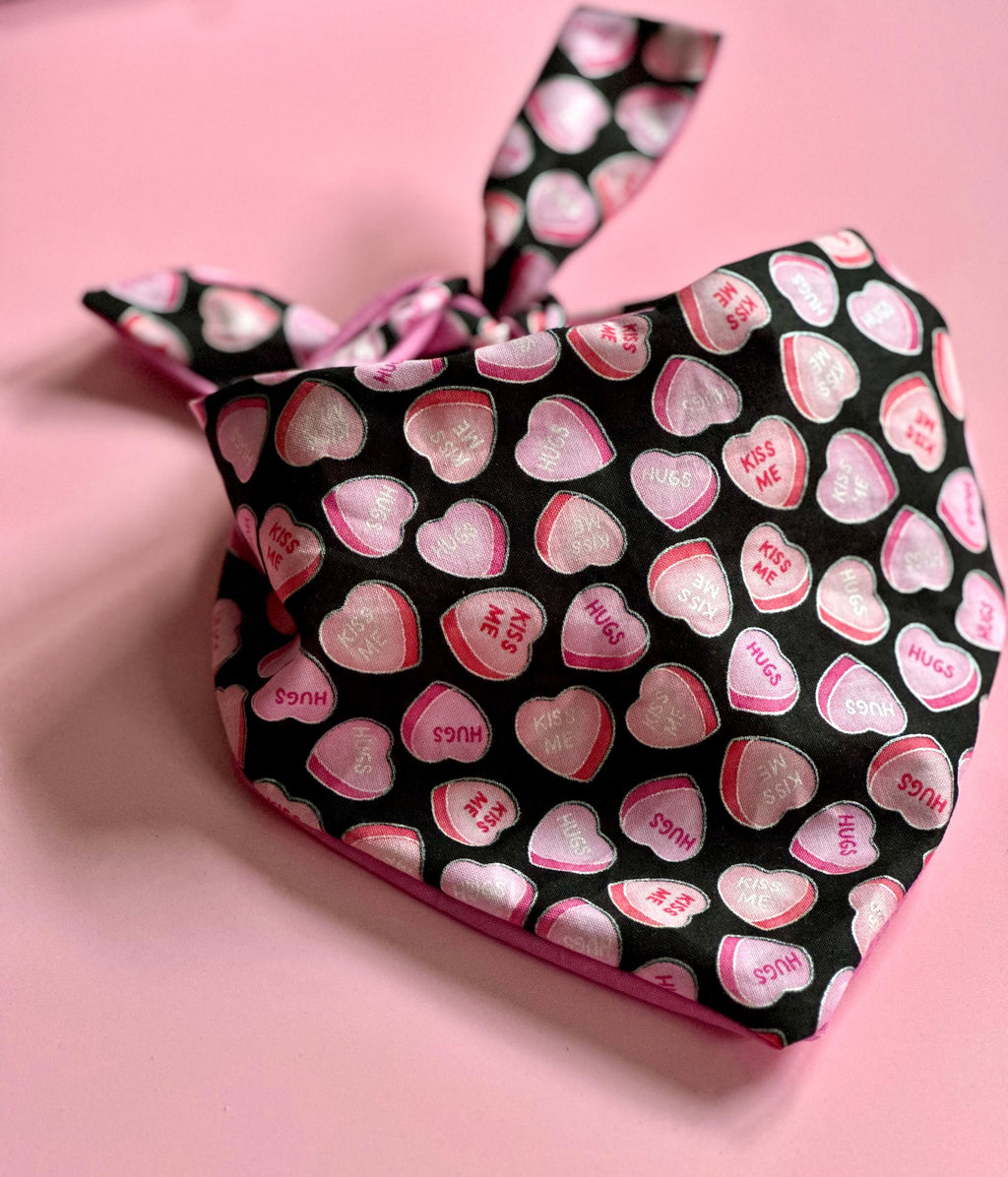 Valentines Day Dog Bandana
