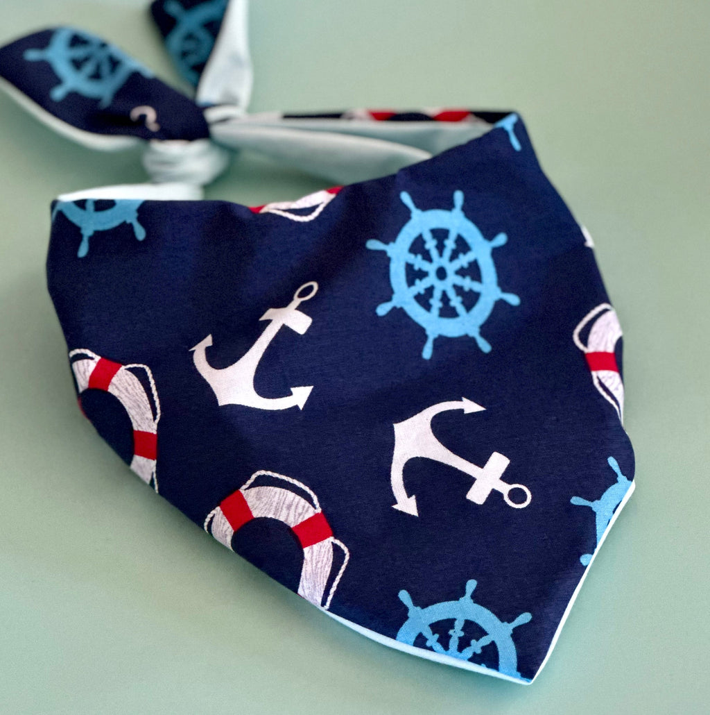 Nautical Dog Bandana New Arrivals
