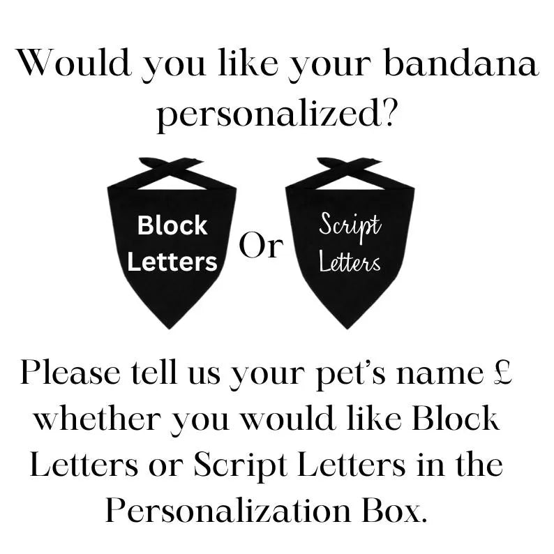 USA Dog Bandana